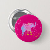 Olifant Ronde Button 5,7 Cm (Voorkant /achterkant)