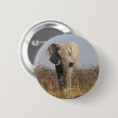 Olifant Ronde Button 5,7 Cm (Voorkant /achterkant)