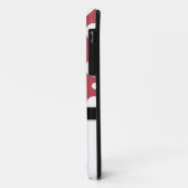 Olifant Rood & Wit Stippen iPhone 5 Hoesje (Achterkant/links)