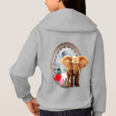 Olifant, Rozen, En Lijst (Achterkant)