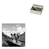 Olifant Rubberstempel (Gestempeld)