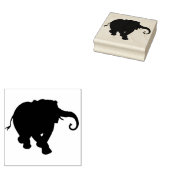 Olifant Rubberstempel (Gestempeld)