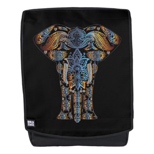 Olifant Rugtassen (Voorkant)