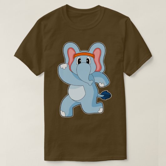 Olifant Runner Running T-shirt (Design voorkant)