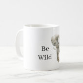 Olifant Safari Dier Koffiemok (Voorkant links)