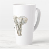 Olifant Safari Dier   Latte Mok (Rechterhoek)
