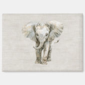 Olifant Safari Dier Magneet (Voorkant)