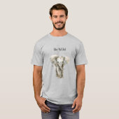 Olifant Safari Dier   T-shirt (Voorkant volledig)