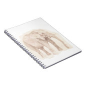 Olifant schets kunst notitieboek (Rechterzijde)