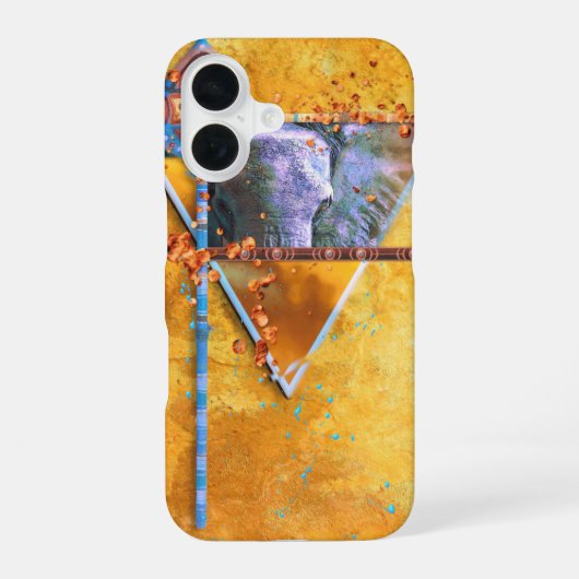 Olifant Schild "DE MACHTIGE STAM" iPhone 16 Hoesje (Achterkant)