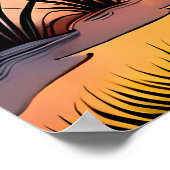 olifant schilderij india kind moeder gelukkig leve poster (Hoek)