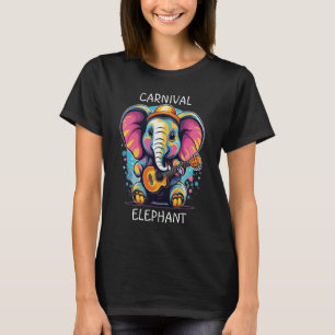 Olifant Serenades olifant spelen gitaar T-shirt