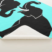 Olifant Sherpa Blanket Deken (3/4)