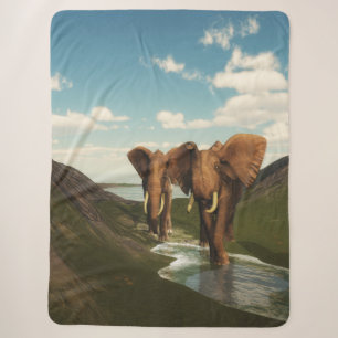 Olifant Sherpa Deken