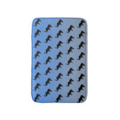 Olifant Silhouet Patroon Badmat (Voorkant Verticaal)