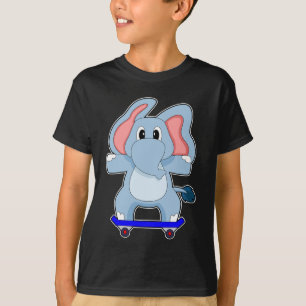 Olifant Skater Skateboard Sporten T-shirt
