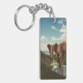 Olifant Sleutelhanger (Voorkant Links)