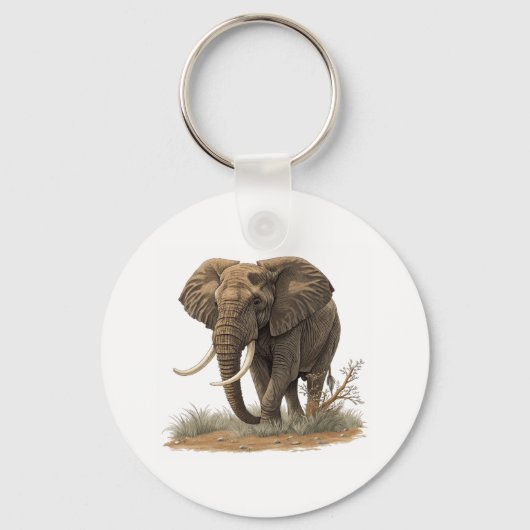 Olifant Sleutelhanger (Voorkant)