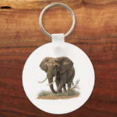 Olifant Sleutelhanger (Voorkant)