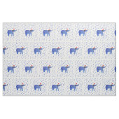 Olifant & Sneeuwvlokken Stof (Fat Quarter)