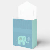 Olifant sproeit water bedankdoosjes (Geopend)
