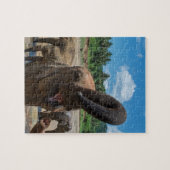 Olifant Sri Lanka Legpuzzel (Horizontaal)