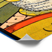 olifant steekt zijn hoofd door het raam poster (Hoek)