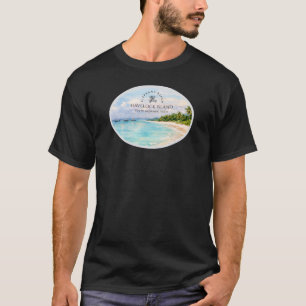 Olifant Strand Aquarel – Andaman Aandenken Cadeau T-shirt