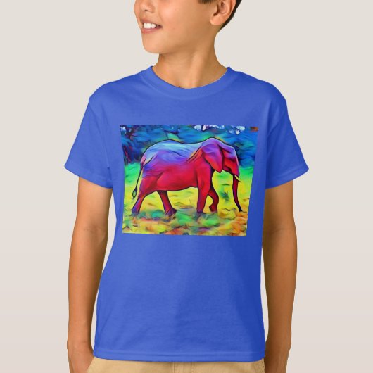 olifant t-shirt (Voorkant)
