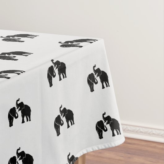 Olifant Tafelkleed - Kies kleuren (Voorbeeld)