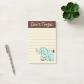 Olifant Takenlijst Boodschappen Post It Notes Cade (Kantoor)