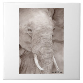 olifant tegel tegeltje