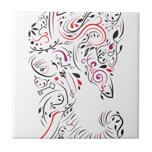 olifant tegeltje (Voorkant)