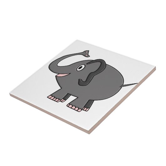 olifant tegeltje (Zijkant)