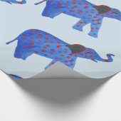 Olifant tekening inpakpapier (Hoek)