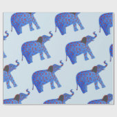 Olifant tekening inpakpapier (Vlak)