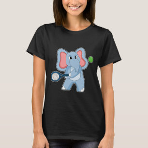 Olifant Tennis Tennisracket Sport T-shirt