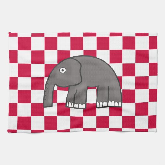 olifant theedoek (Horizontaal)