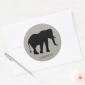 Olifant thema Sticker envelop zegel (Envelop)