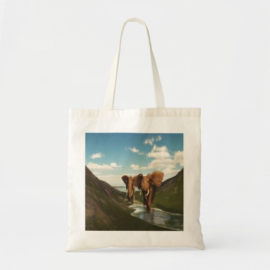Olifant Tote Bag (Voorkant)