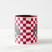 olifant tweekleurige koffiemok (Center)