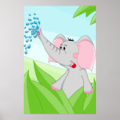 Olifant uit Afrika Poster (Voorkant)