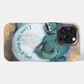 Olifant uit het ei komend Grappige iPhone Hoes - A Hoesje (Achterkant horizontaal)