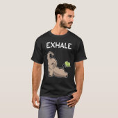 Olifant Uitademen Yoga Olifant T-shirt (Voorkant volledig)