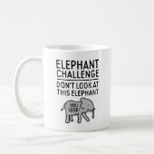 Olifant Uitdaging Koffiemok (Links)