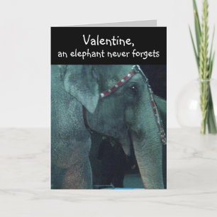 OLIFANT, VALENTIJN kaart