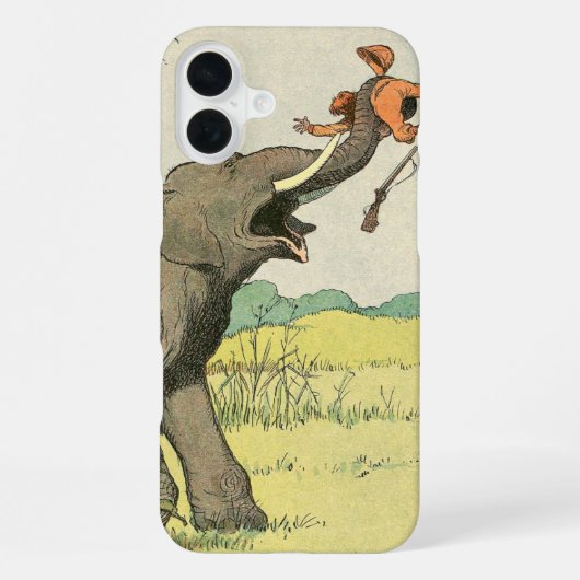Olifant Verhaalboek Tekening iPhone Hoesje (Achterkant)