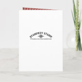 Olifant Verjaardag Wenskaart (Achterkant)