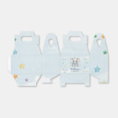 Olifant verjaardagsfeestje bedankdoosjes (Uitgevouwen)