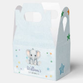 Olifant verjaardagsfeestje bedankdoosjes (Geopend)